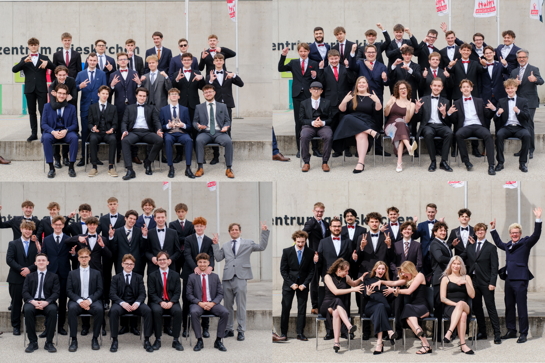 Abschlussklassen der HTL Grieskirchen 2026 – Fotocollage